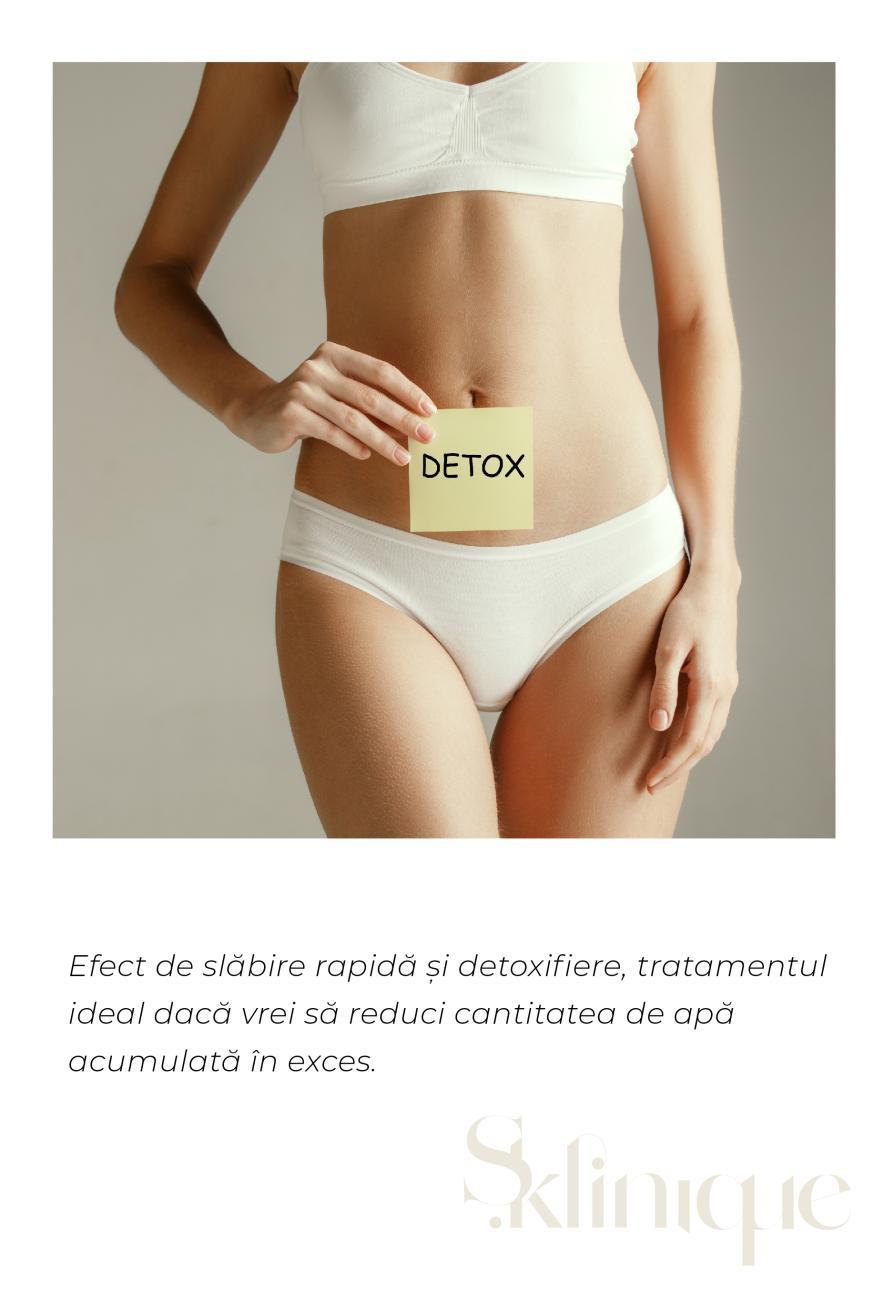 femeie model pentru tratamentul de drenaj